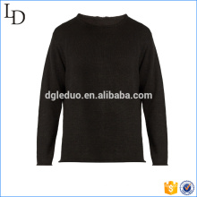 Top-Qualität schwarzer Pullover Herren neuesten Pullover Design-Hersteller in China